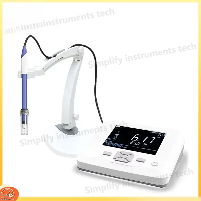 Desktop Touch Screen Water Quality Analyzer pH ORP Dissolved Oxygen Conductivity Tester Single Parameter DO COND Meter Lab