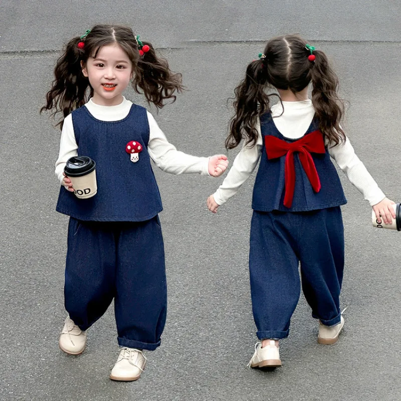kids'-sets-and-outfits-spring-autumn-style-2pcs-sets-cute-for-pretty-baby-girl-clothes-girls-clothes-top-with-cargo-pants-345