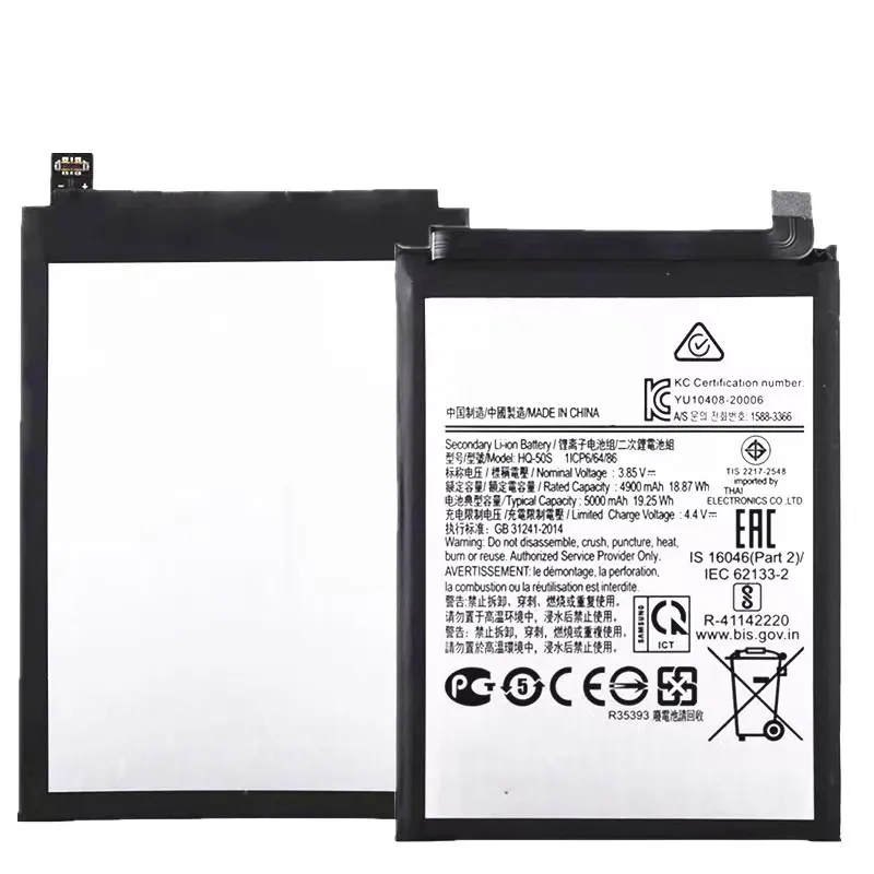 For Samsung A02s A025 A03S HQ-50S original battery, mobile phone battery replacement repair parts, free tools