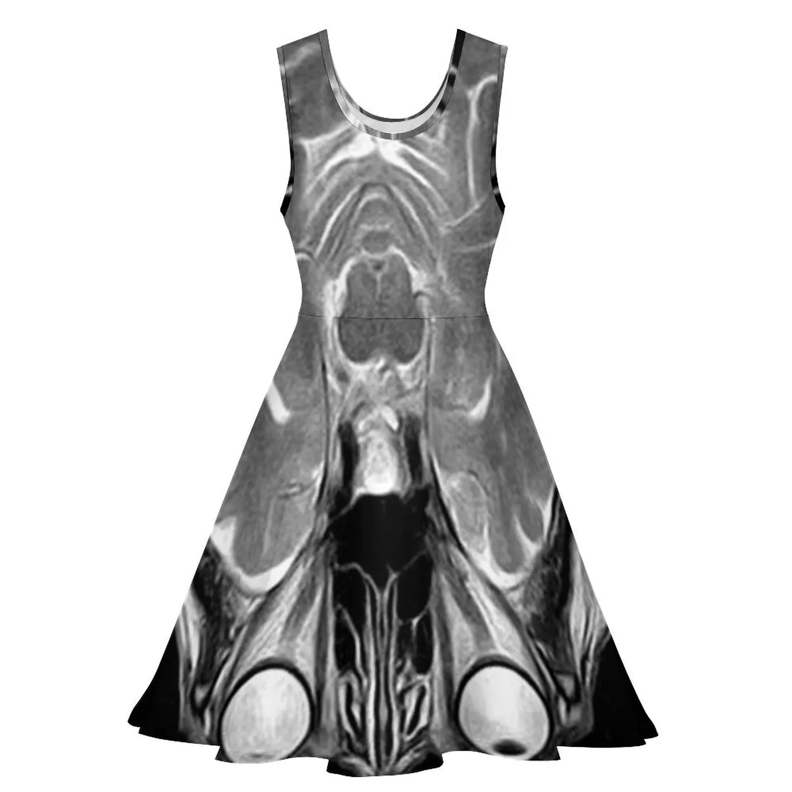 MRI of the Brain Sleeveless Dress birthday dresses for women Bride dresses elegant dress