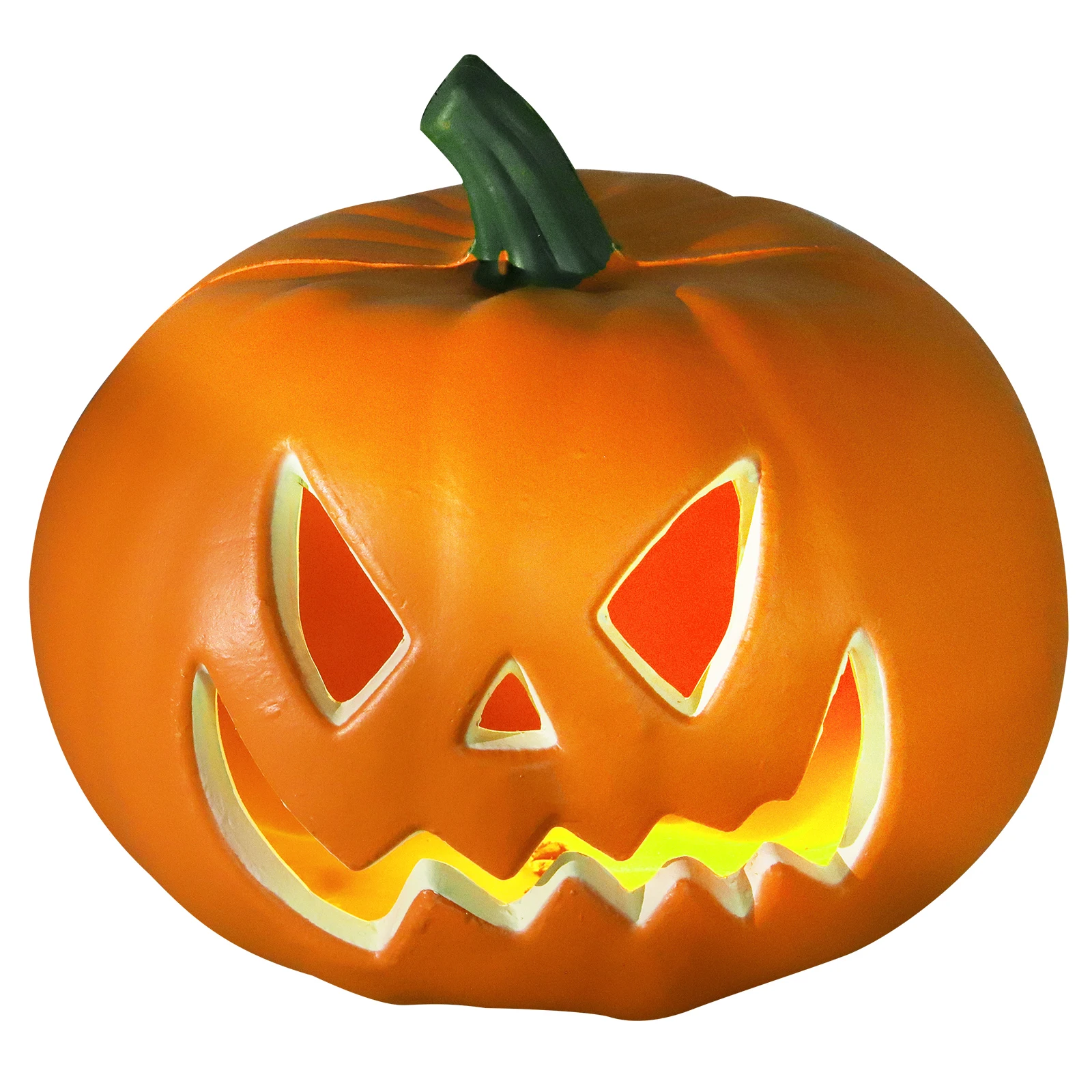 

Pumpkin Lantern Props Halloween Artificial Pumpkins Decor Light up Decorate Outdoor Lamp Lights Orange