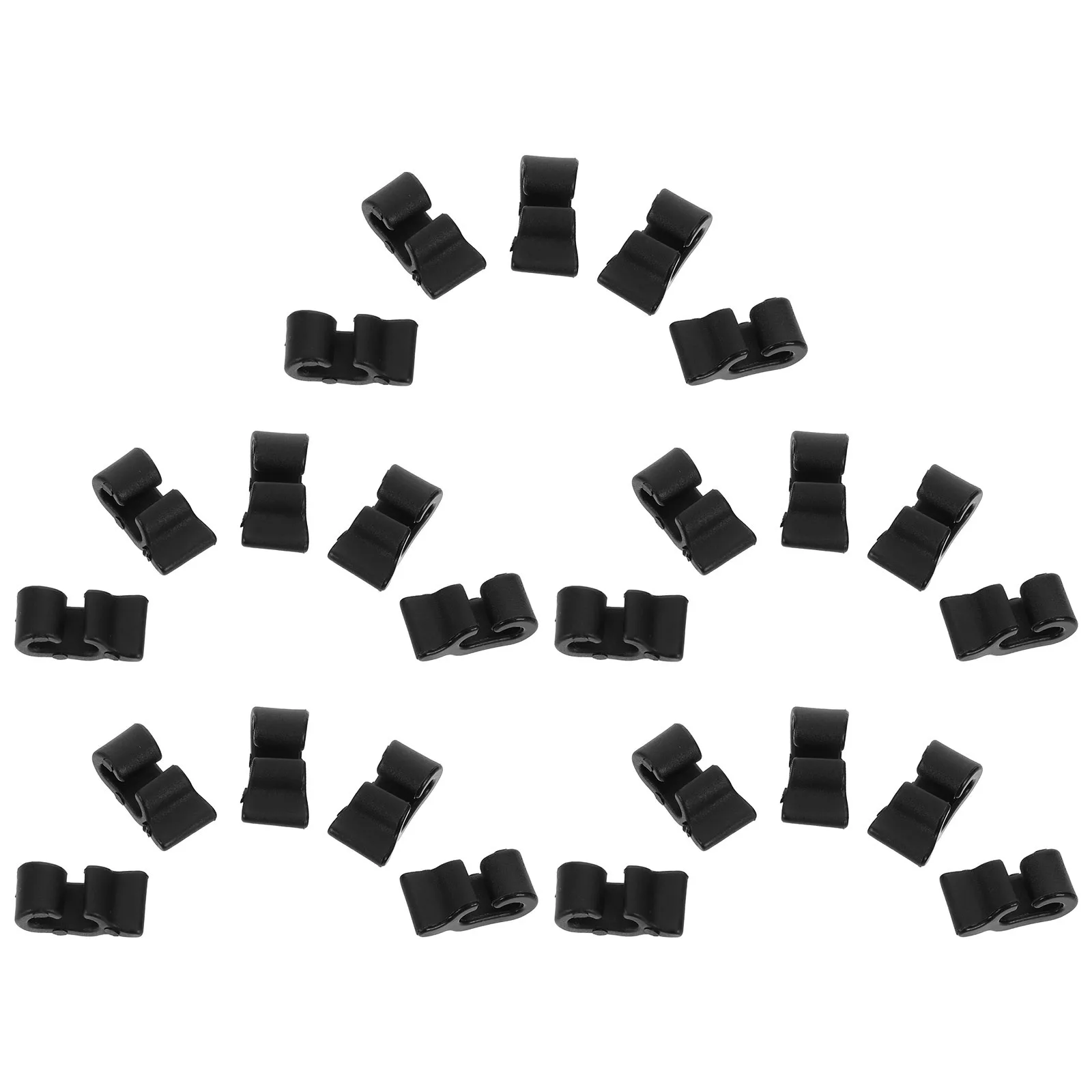 

20Pcs Pet Cage Clips Plastic Buckle Lock Fastener for Cat Dog Bird Wire Mesh Cage Accessories Secure Connector