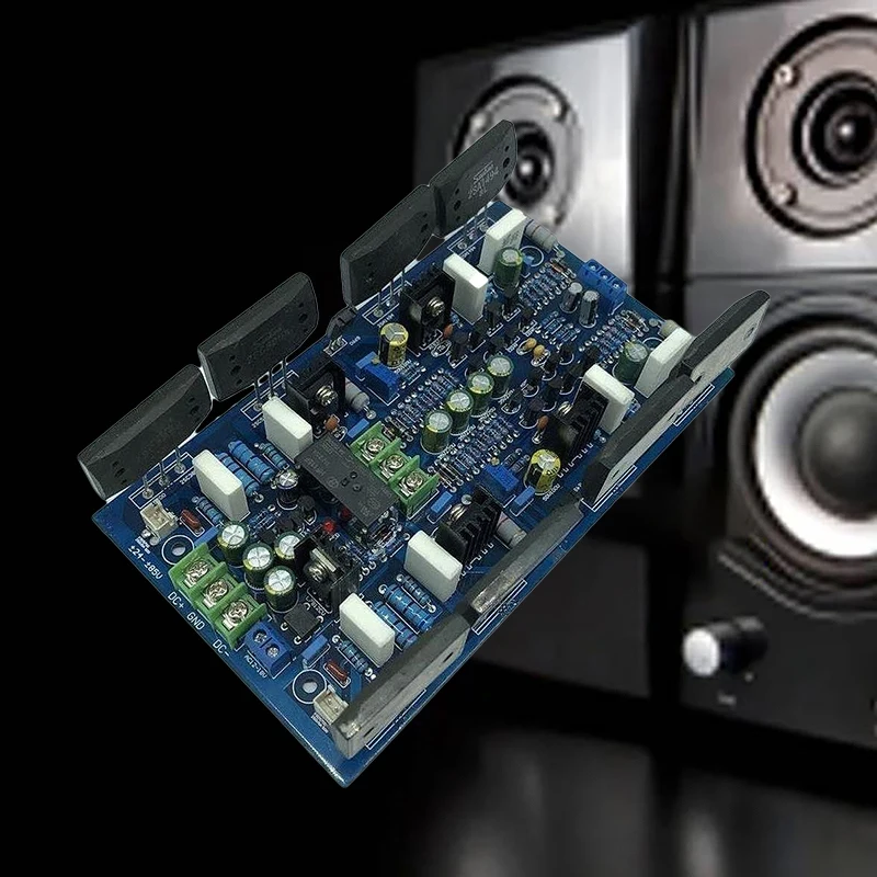 YJ00180-Sanken Tube Dual-Channel Digital Audio Power Amplifier Board