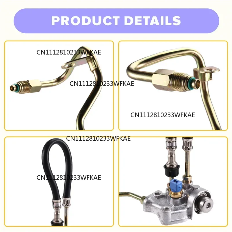 L10A Fuel Pressure Regulator For Land Rover Discovery 2 Defender 2.5 Td5 4X4 Vehicle With Gasket