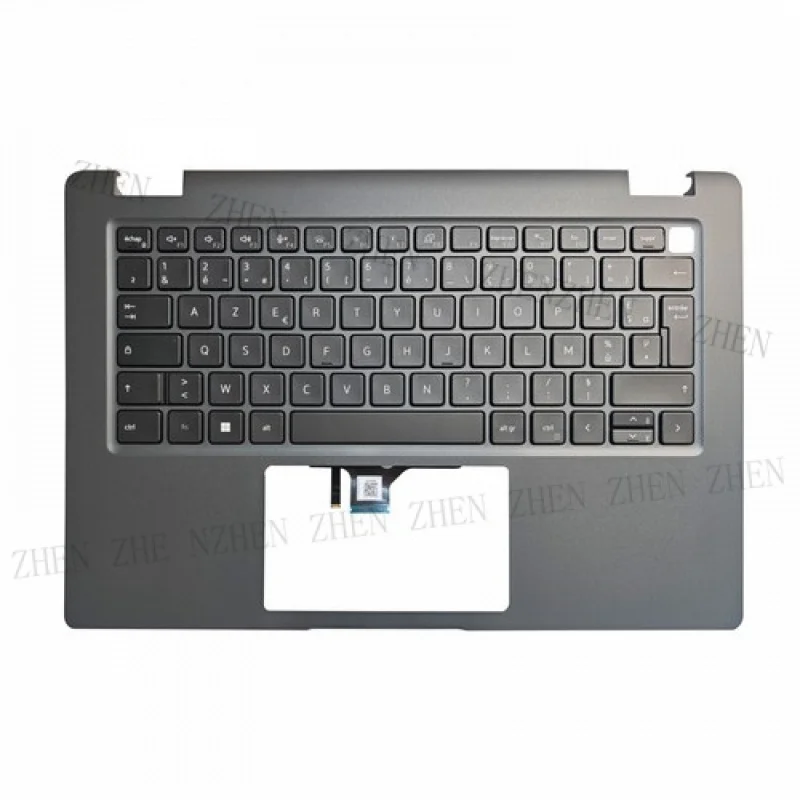 

Y Laptop NEW For Dell Latitude 3440 French Keyboard Palmrest Cover 0R2DCD Backlit