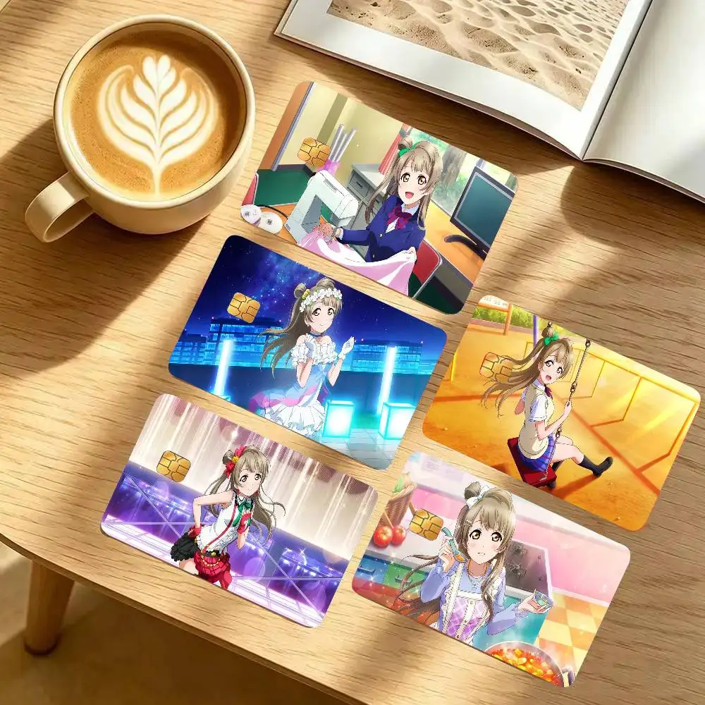 Southern Bird Animation Lovelive Credit Card Sticker Waterproof PVC Skin Cover For Debit Bank Card, Removable Card Decal Wrap