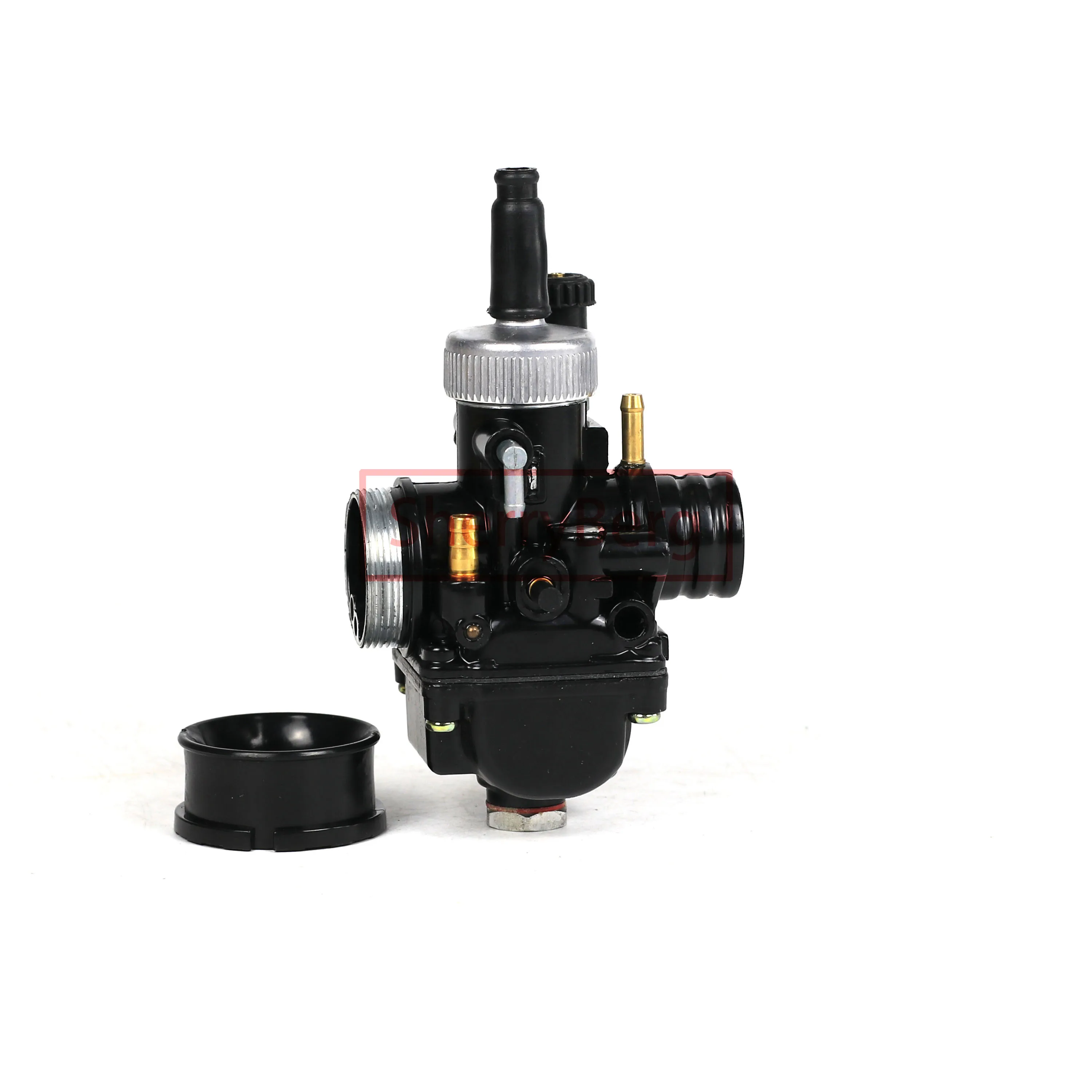 

SherryBerg Racing karburetor fit for PHBG 19 phbg19.5 DS Black 19mm Racing Carburetor Carb Dellorto manual Choke mopes scooter