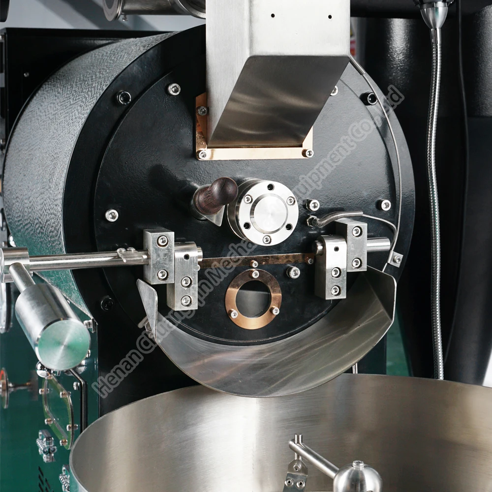 10kg Roasted Coffee Beans Machine Commercial Coffee Bean Roaster 12kg Sample Roaster Coffee view 6