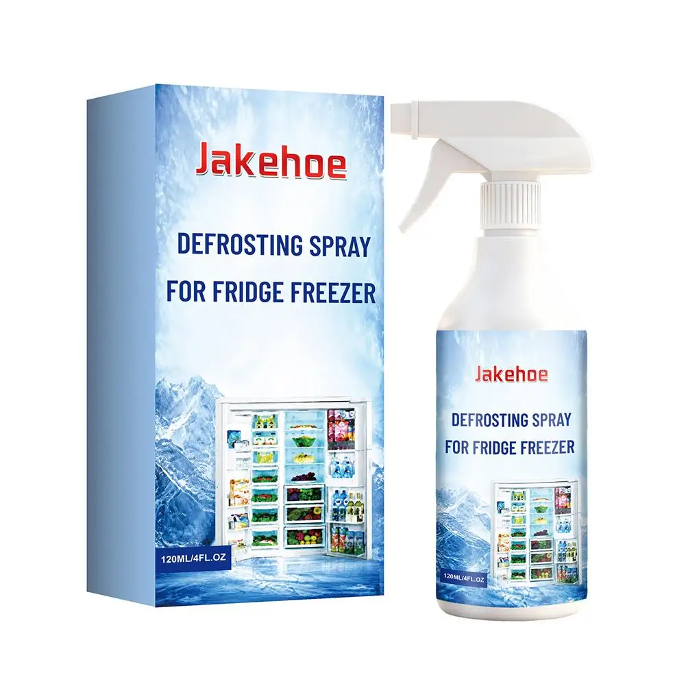 120ml Freezer Defrosting Agent And Deicing Spray Refrigerator Defrosting Spray Saves Electricity and Odour Freezer Ice Remover