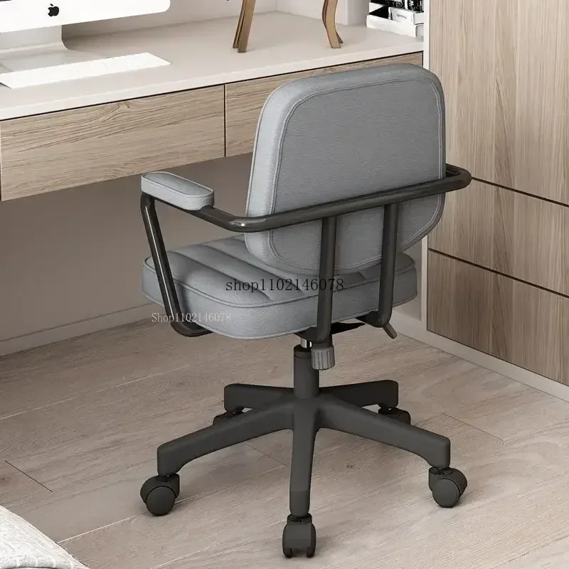Computer Chair Household Minimalist Study Adjustable Lifting Arm Backrest Computer Chairs Comfortable Sitting Gaming Chair Silla