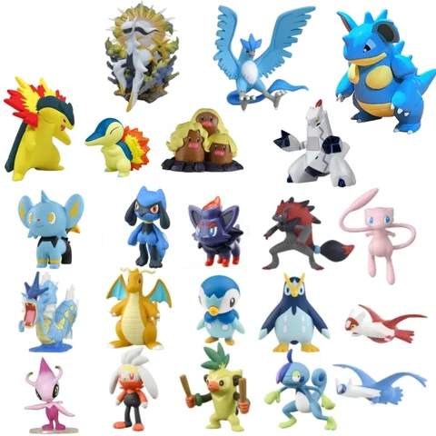 TOMY Interesting Cute Pokemon Figures Rare Legend Pokémon Good Quality Kawaii Exquisite Appearance Anime Collection Child Gift