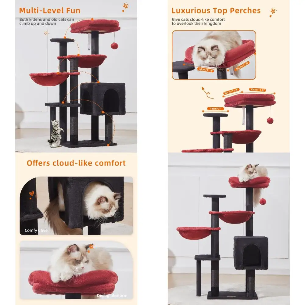 39.4 Indoor Cat Tow… - image