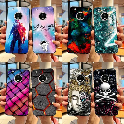 For Motorola Moto G5 Plus Case Fashion Soft TPU Silicone Back Cover for Moto G5s G5 Plus Phone Case G 5s G5Plus Protective Coque