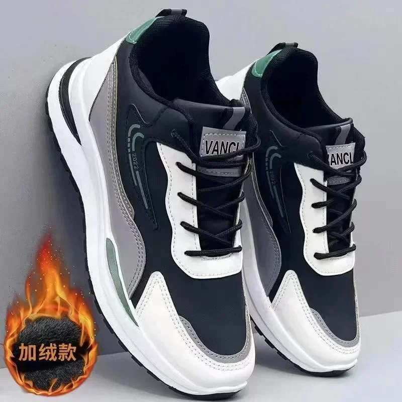 Retalhos tênis casuais masculinos malha respirável sapatos para homens ao ar livre tênis de corrida quente rendas antiderrapante tênis masculinos