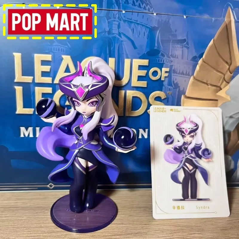 

Genuine Pop Mart League Of Legends Midlane Icons Series Blind Box Action Figure Collectible Desktop Ornament Gift For Game Fans