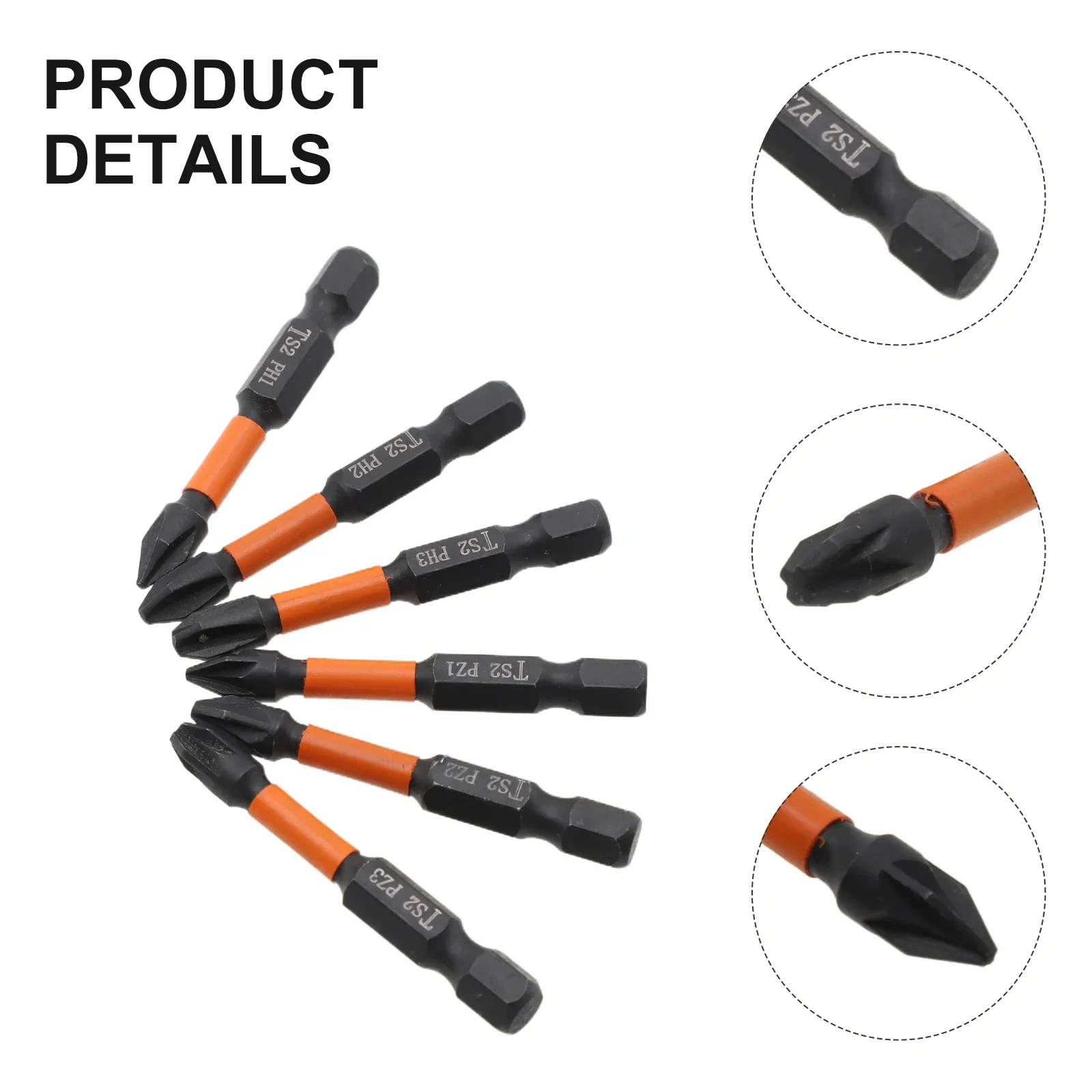 Torx Screwdriver Bit Screwdriver Bit Set PH1/PH2/PH3/PZ1/PZ2/PZ3 Electric Tools Parts For Electric Screwdrivers