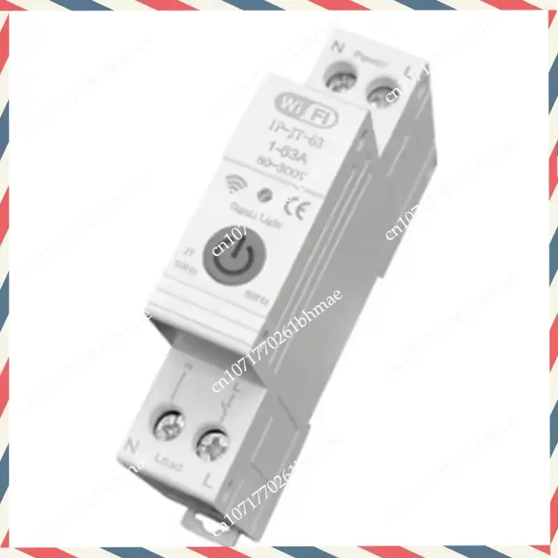 -A21Z Tuya Smart Circuit Breaker With Reclosing Timer Energy Meter KWH Monitor Overload Protect For Alexa