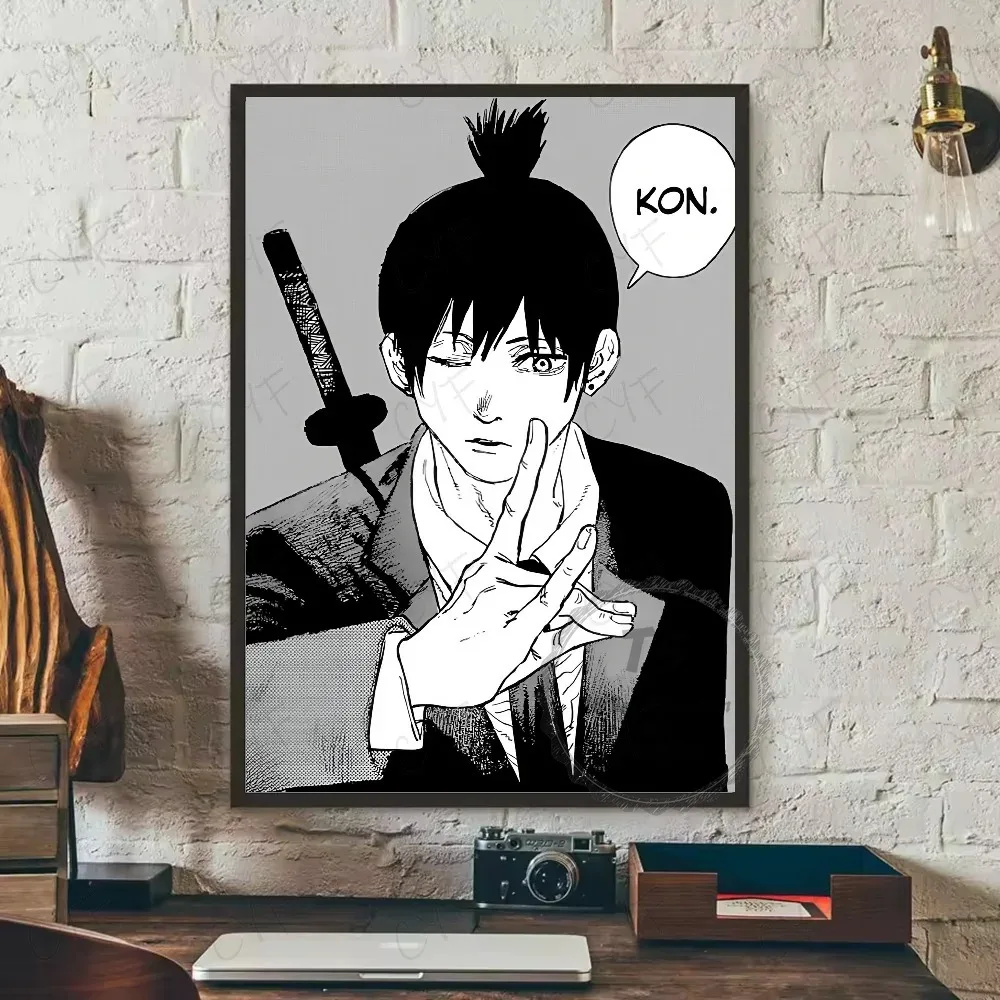 Classic Anime C-Chainsaw M-Man Poster Sticker