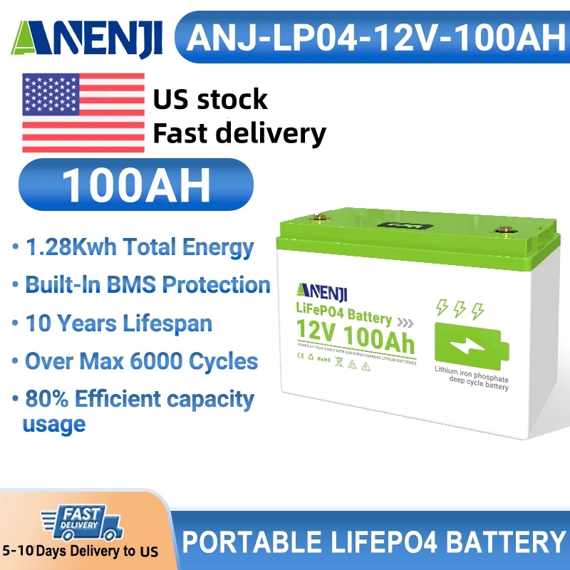 Anenji Us Stock 12V…