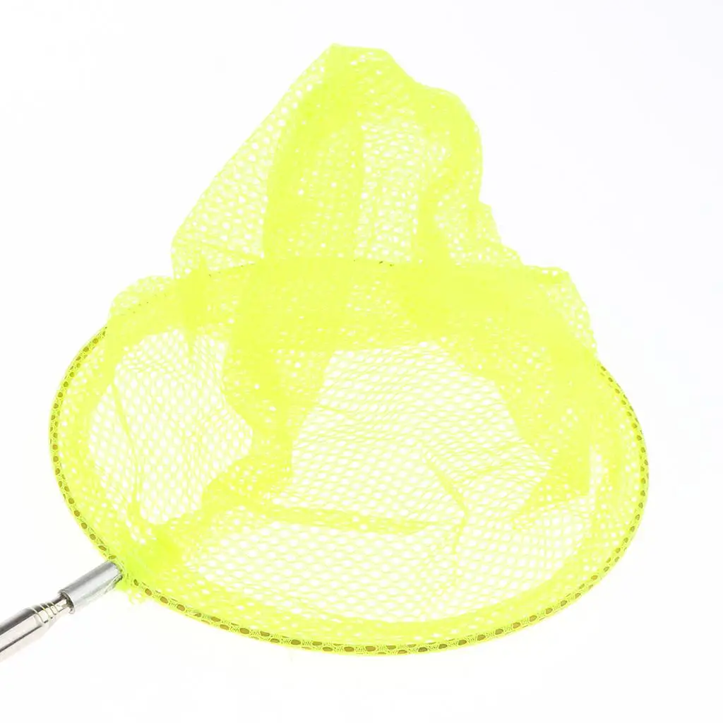 Stainless Steel Extendable Butterfly Net for Kids Outdoor Fish Bug Catcher Net Fun Toy for Exploration