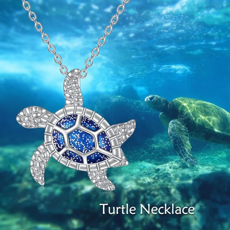 1pc Fashion and Delicate Turtle Pendant Necklace,Versatile and Easy-to-wear,Combine Well with Any OutfitAnniversary Party Gifts