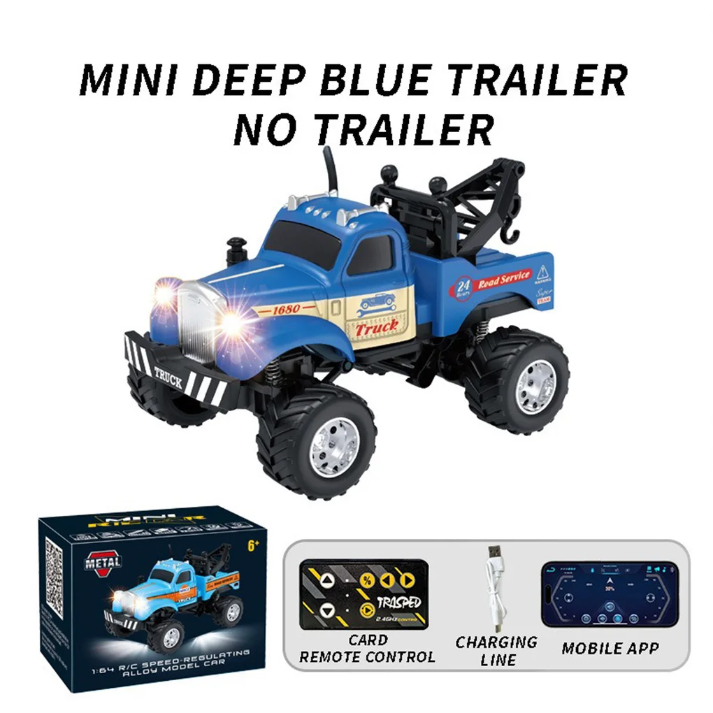 

1/64 Rc Car Mini 2.4Ghz Urban Road Rescue Alloy High-Speed Off-Road HG4-194 Remote Control Car Maintenance Cars Kid’s Toys Gift
