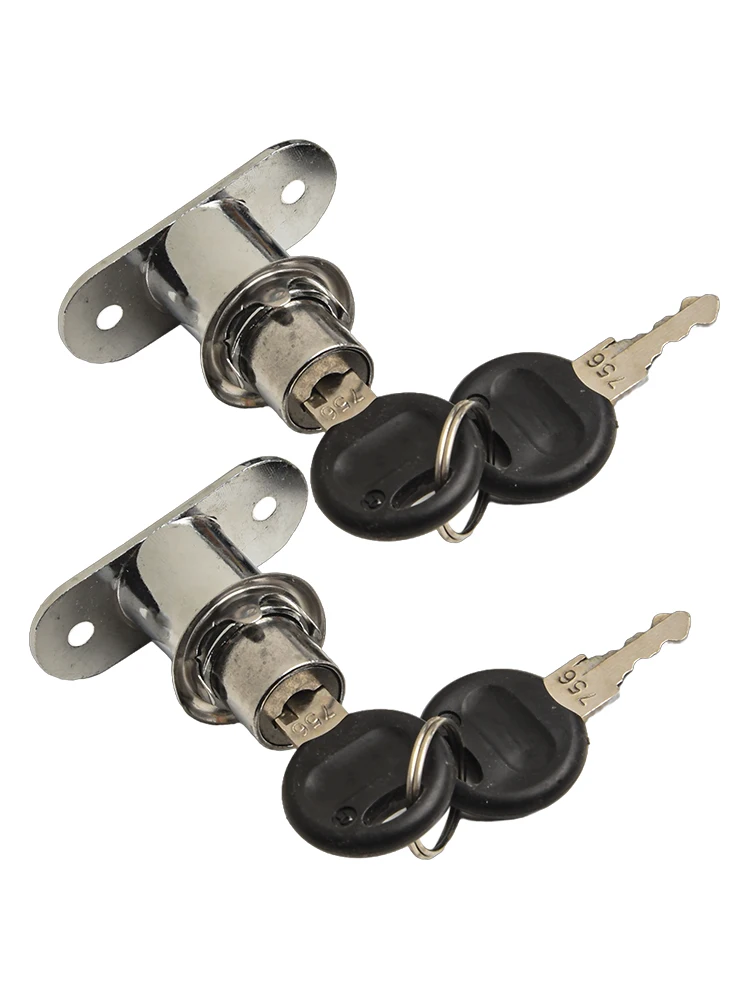 2 مجموعة Ca1111111111111111111111111111111bi11111111111111111111111net دفع المكبس قفل، اسطوانة سبائك الزنك مرتبطا مختلف