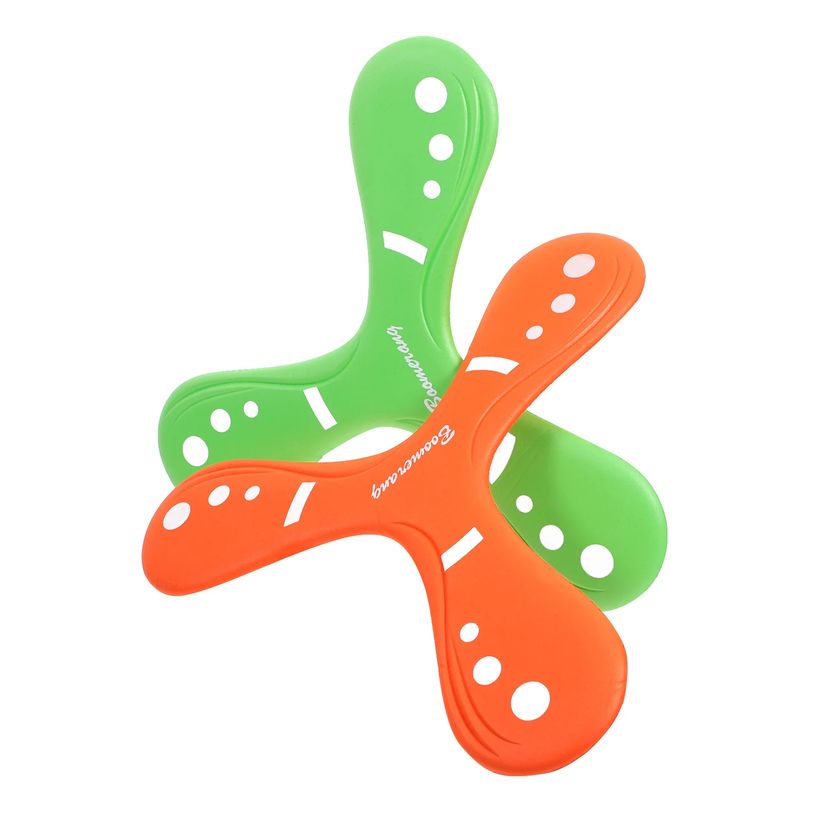 

2Pcs Flying Boomerangs for Outdoor Fun Thickened Soft Eva Kids Game for Park Beach