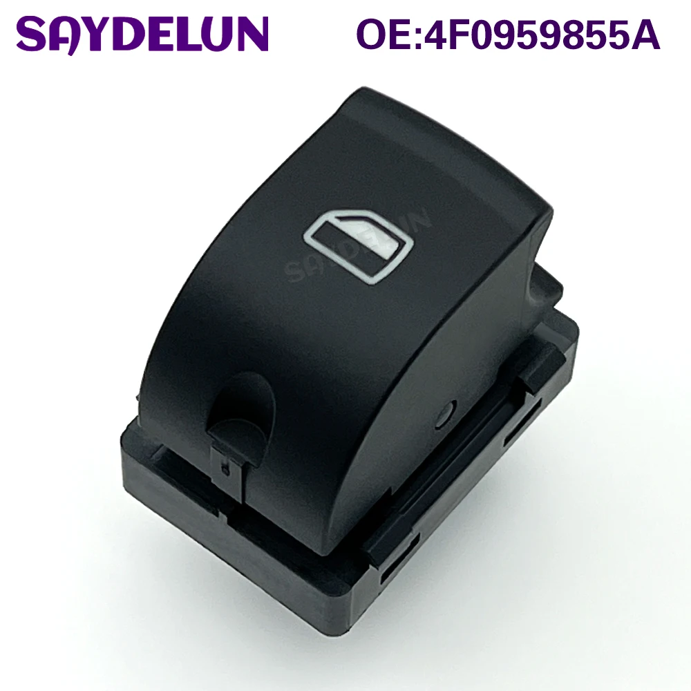 

4F0959855A 4FD959855A Car Power Window Switch Button For AUDI Q7 A6 S6 RS6 A3 S3 Passenger Side Window Switch HighQuality Button