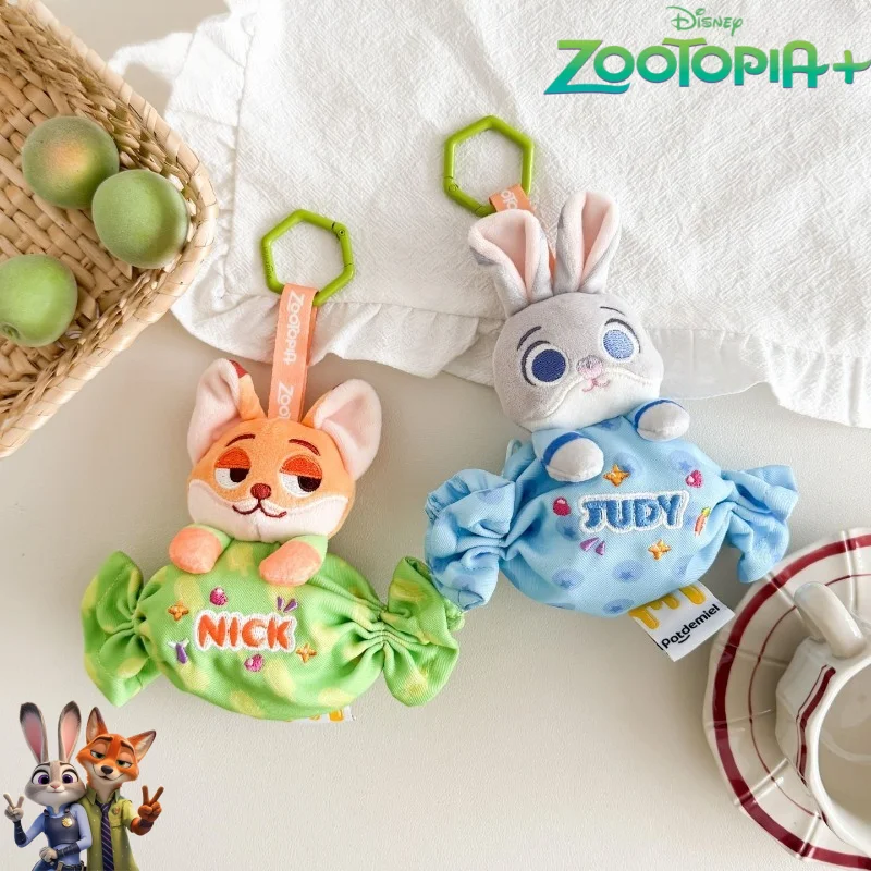 

Милый портативный кошелек для монет, чехол для наушников, брелок для ключей с персонализированным креативным мультяшным рисунком Ника и Джуди из мультфильма Дисней «Зоотопия».