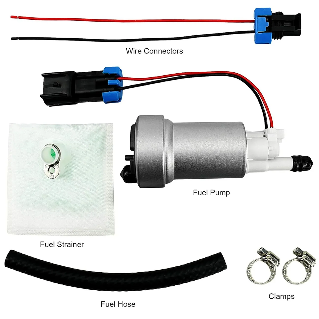 450LPH F90000267 E85 High Pressure Fuel Pump Kit For Nissan Skyline Subaru For Walbro E85 Racing TIA4852 400-0085 F90000285