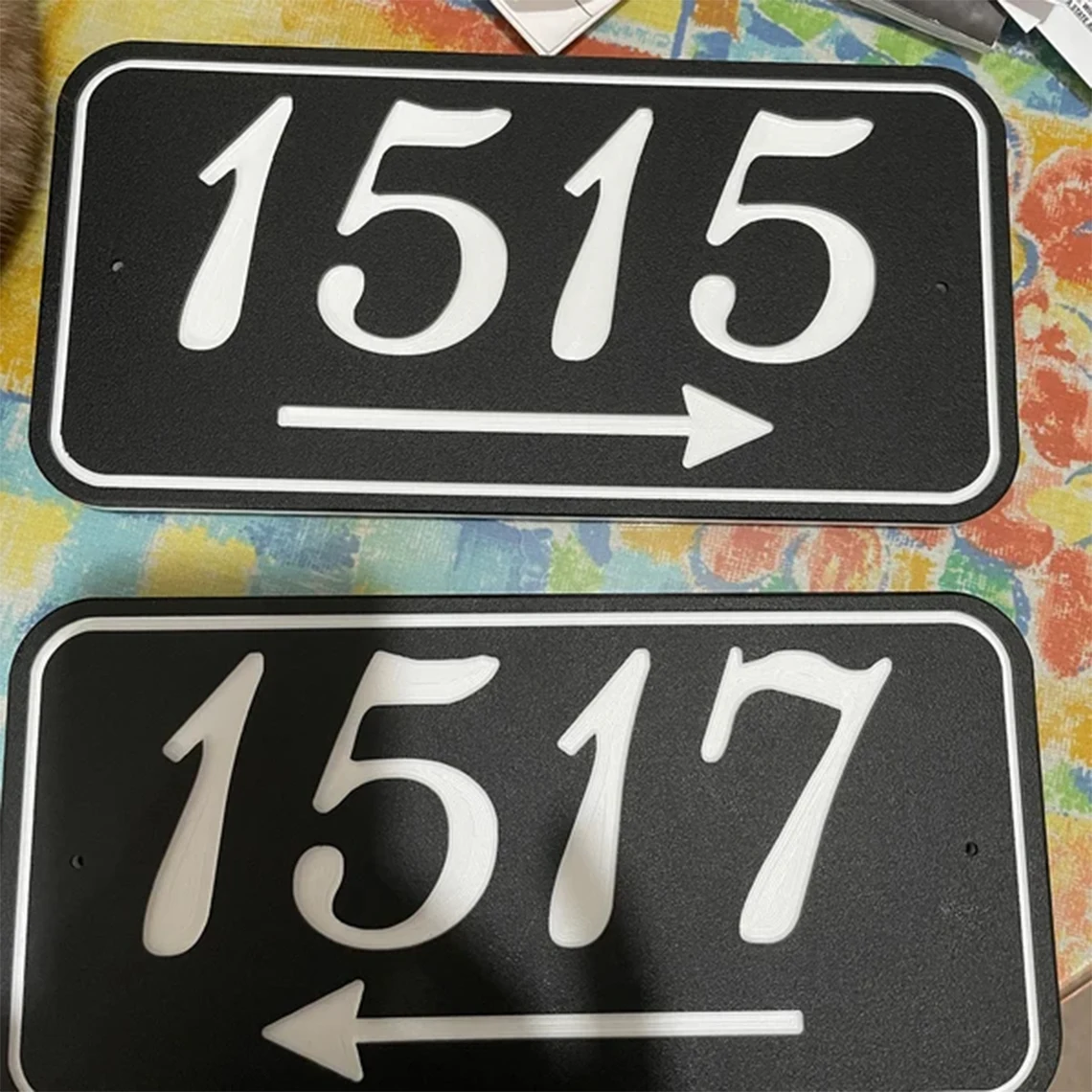 Address Sign, House Number, House Number Sign, House Numbers, Address Plaque, Address Numbers, Address Plaque for House, House N