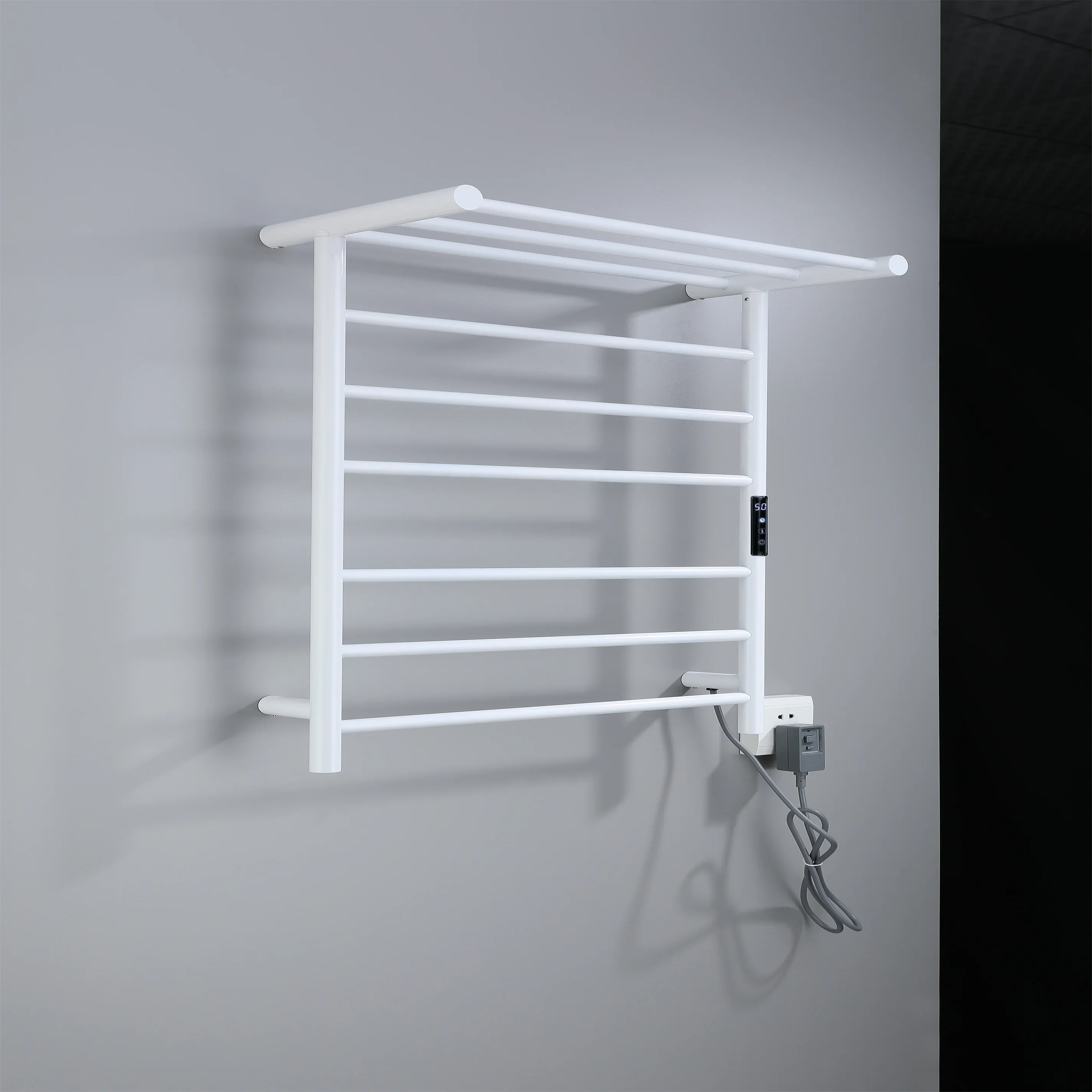Wall Mounted Smart Electric Heated Towel Warmer Radiator Electric Heated Towel Rack