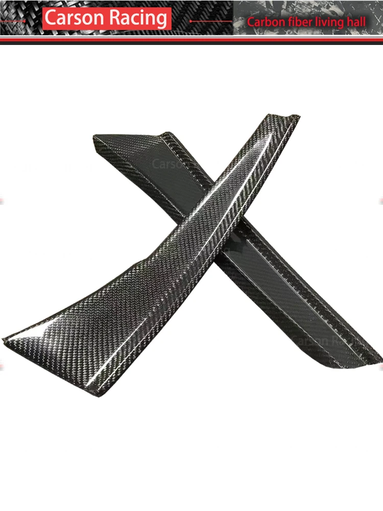 BMW M3 E92 2005-2012 Carbon Fiber GT4 Style Wind Knife Front Bumper Spoiler Carbon Fiber BMW 3 Series E92 Air Knife for Cars