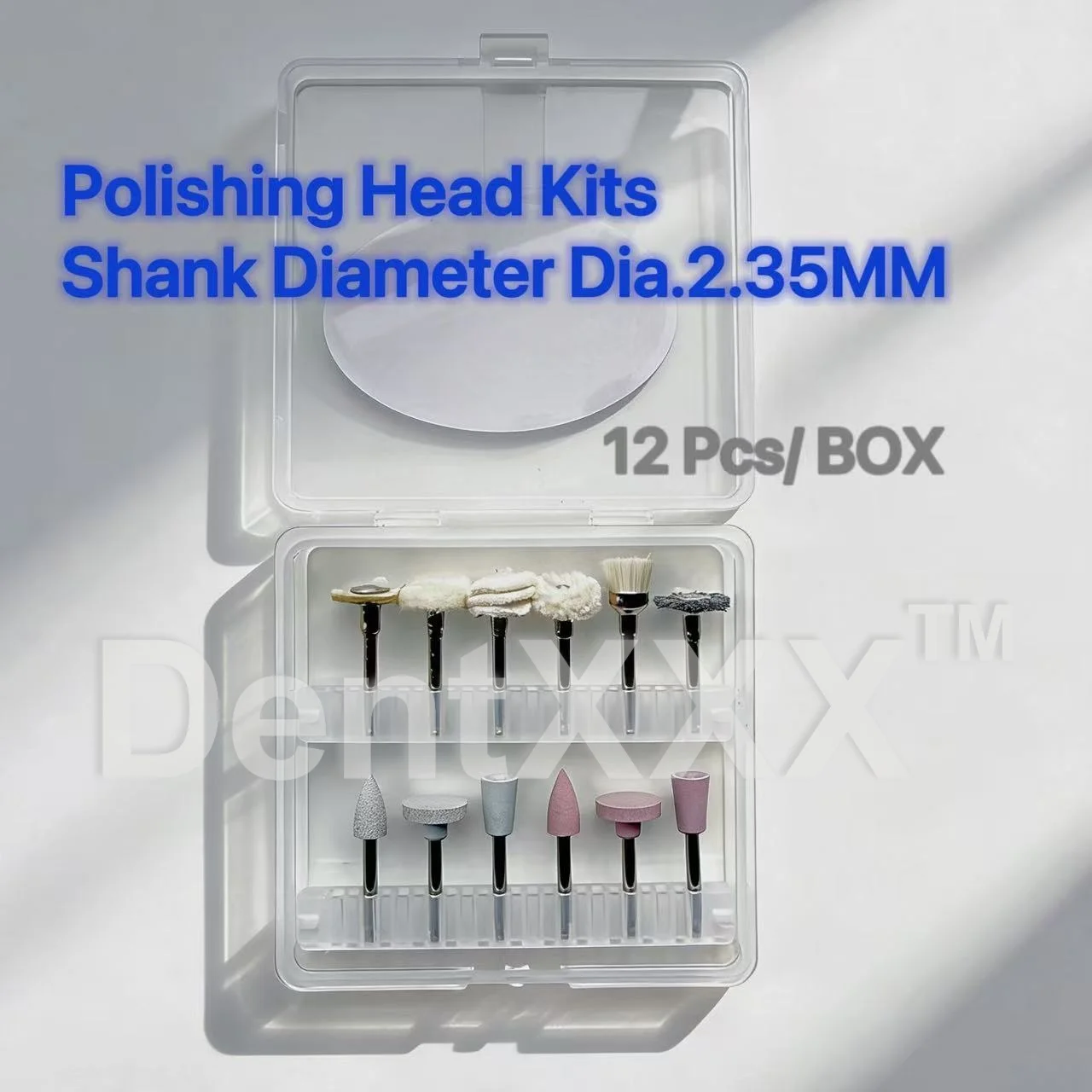 

Многофункциональный и невидимый полировальный набор из 12 предметов, диаметр 2,35 мм, для финишной обработки и полировки.