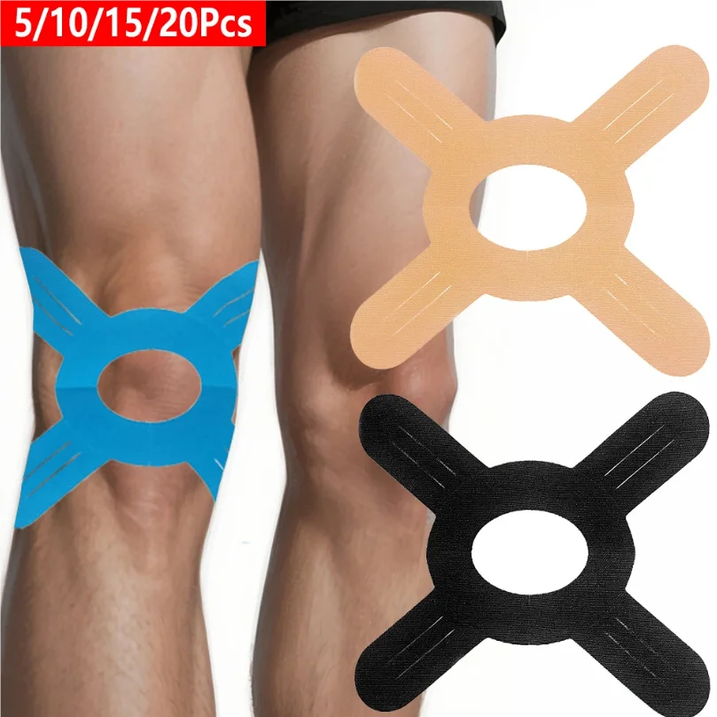 

5/10/15/20Pcs Pre-Cut Kinesiology Tape for Knee, Waterproof Athletic Tape for Sports and Long-Lasting Joints Muscle Support
