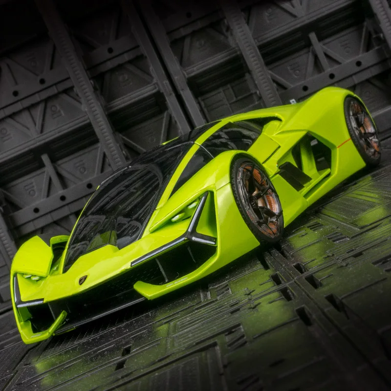 

Bburago 1:24 Lamborghini TerzoMillennio alloy supercar model static car ornaments collection two doors can be opened