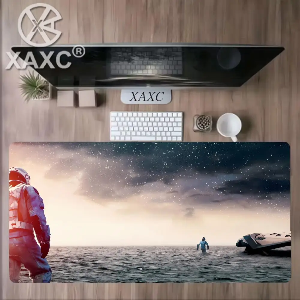 HD Printing Movie Interstellar Mouse Pad Large Size Desk Mats Keyboard 1000×500 Office Laptop Gaming PC Non-slip Rubber XAXC