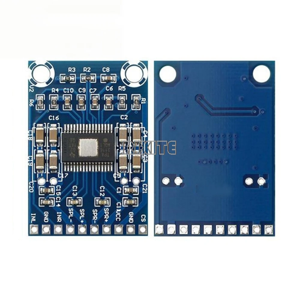 5 個 DC 12V-24V 2x50W デュアルチャンネルミニデジタルアンプ D クラス 50W + 50W TPA3116D2 XH-M562 アンプ 50W パワーアンプボード