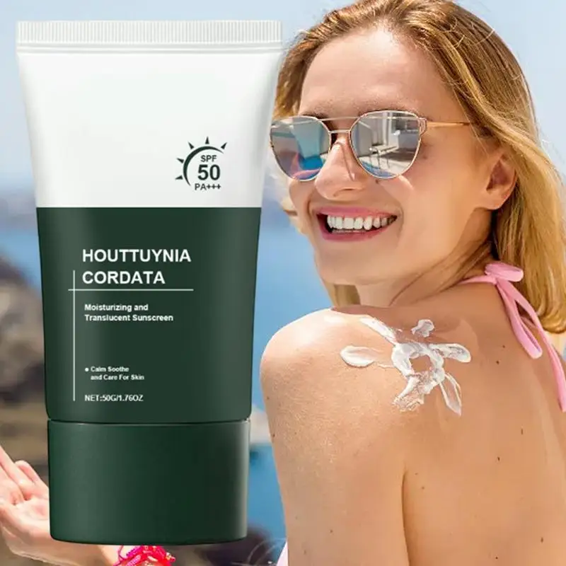 

Sunscreen Cream Spf 50+ Moisturizing Skin Protect Sunblock Face Care Prevents Skin DamageSunblock Skin Protective Sun Cream