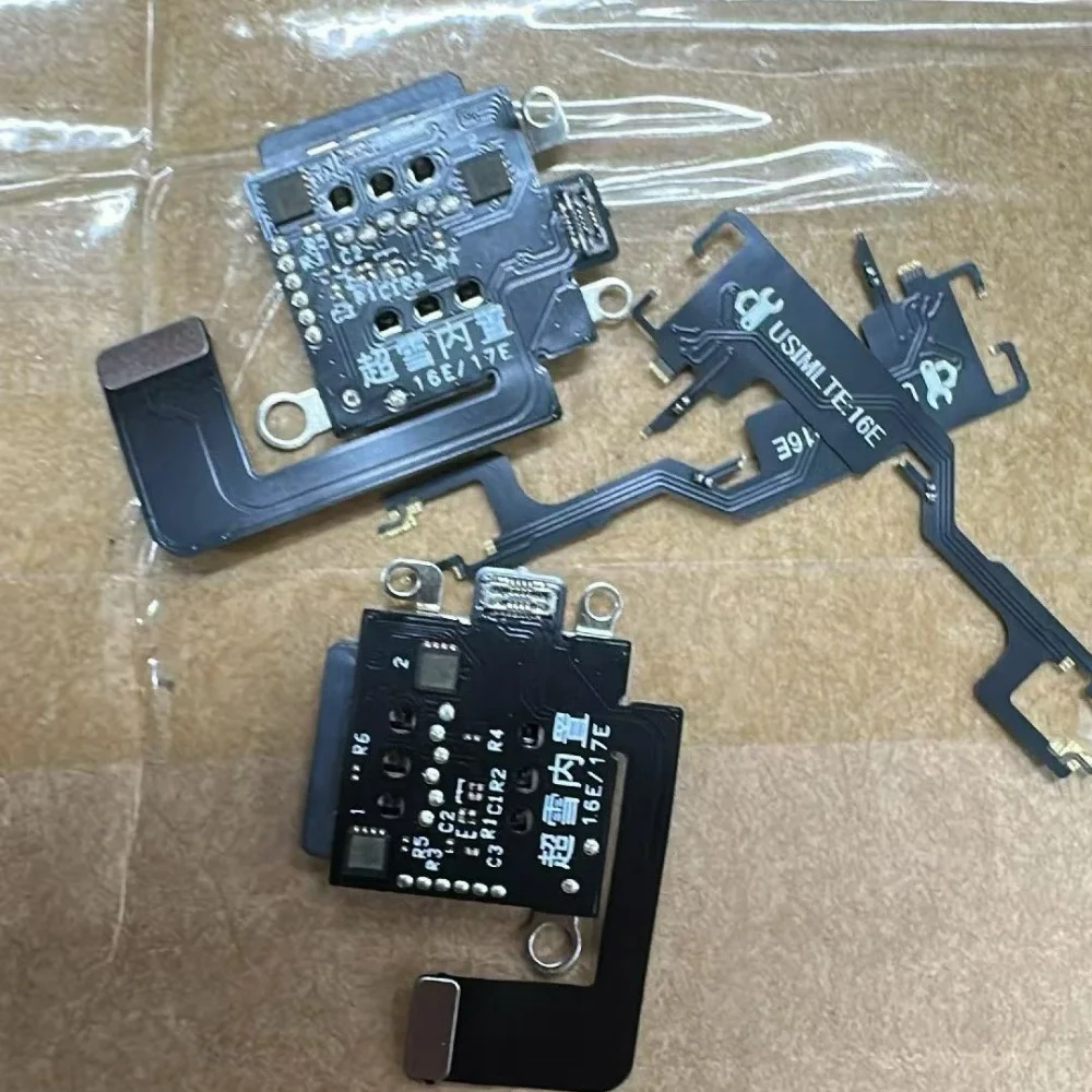 Гибкий кабель MEP Flex со встроенным модулем DB IC для iPhone 16E 17E кабель-переходник с eSIM на две SIM-карты поддержка OTA-обновлений