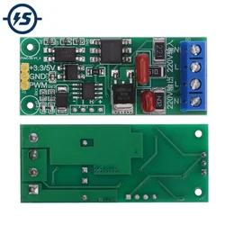 PWM Dimming Dimmer Governor Motor Speed Controller AC 220V Voltage Regulating Regulator Thyristor Isolation Module I/O Output