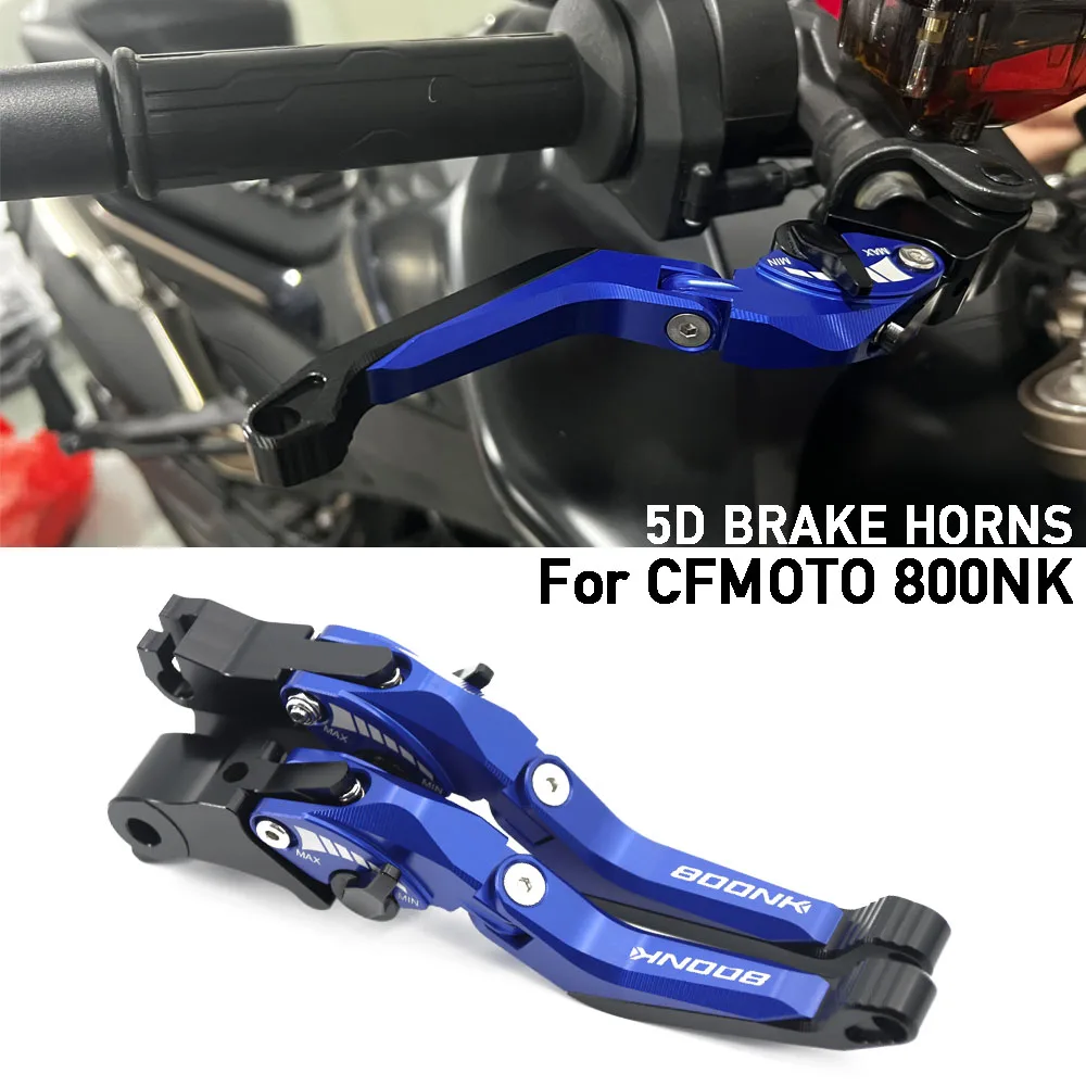 Motorcycle Brake Handle Fit for CFMOTO 800NK 2023 Motorbike Modification 1 Pair Alloy CNC  Aluminum Clutch Drum Brake Lever