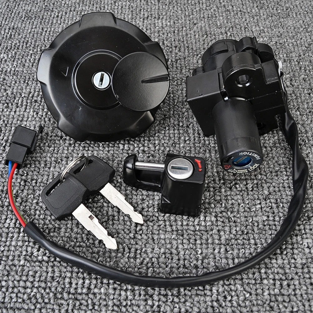 

Motorcycle Ignition Switch Locks Fuel Gas Tank Cap Key Set for Honda XR650 XR650L XR 650 L 1993-2017 35010-MY6-680 35010-MY6-L40