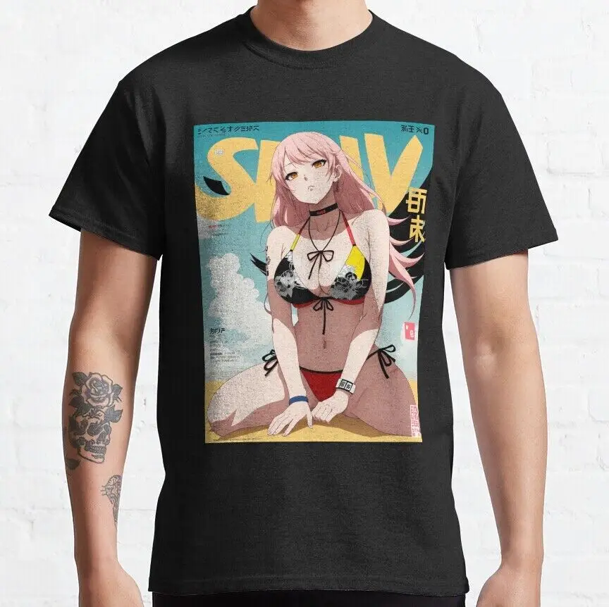 

Anime Art, Streetwear Magazine Classic Retro Vintage T-Shirt, S-5XL