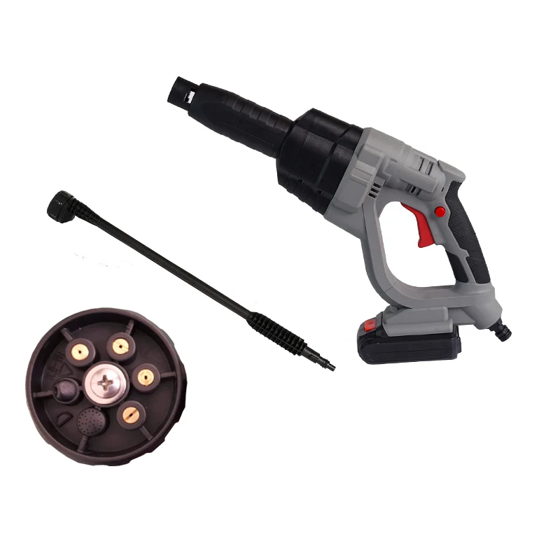 

Automatic wireless portable higher pressure powerful cordless car wash in car washer machine automatic equipment water gun 24V