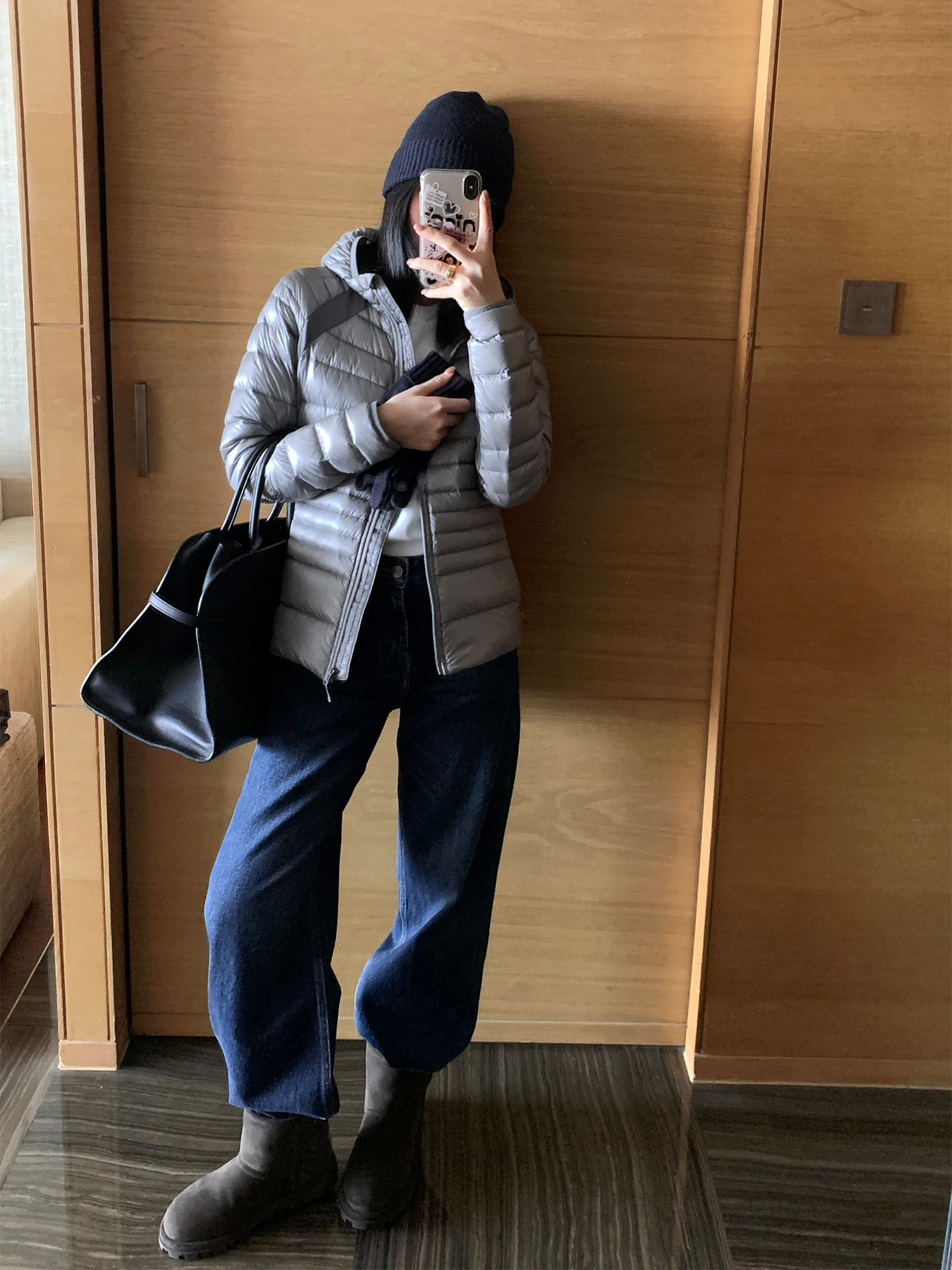 

MUALLYCHEN Warm Canion Lightweight Goose down Hooded Jaet Outdoor Slim Fit Warm Winter ort Coat Casual Sle