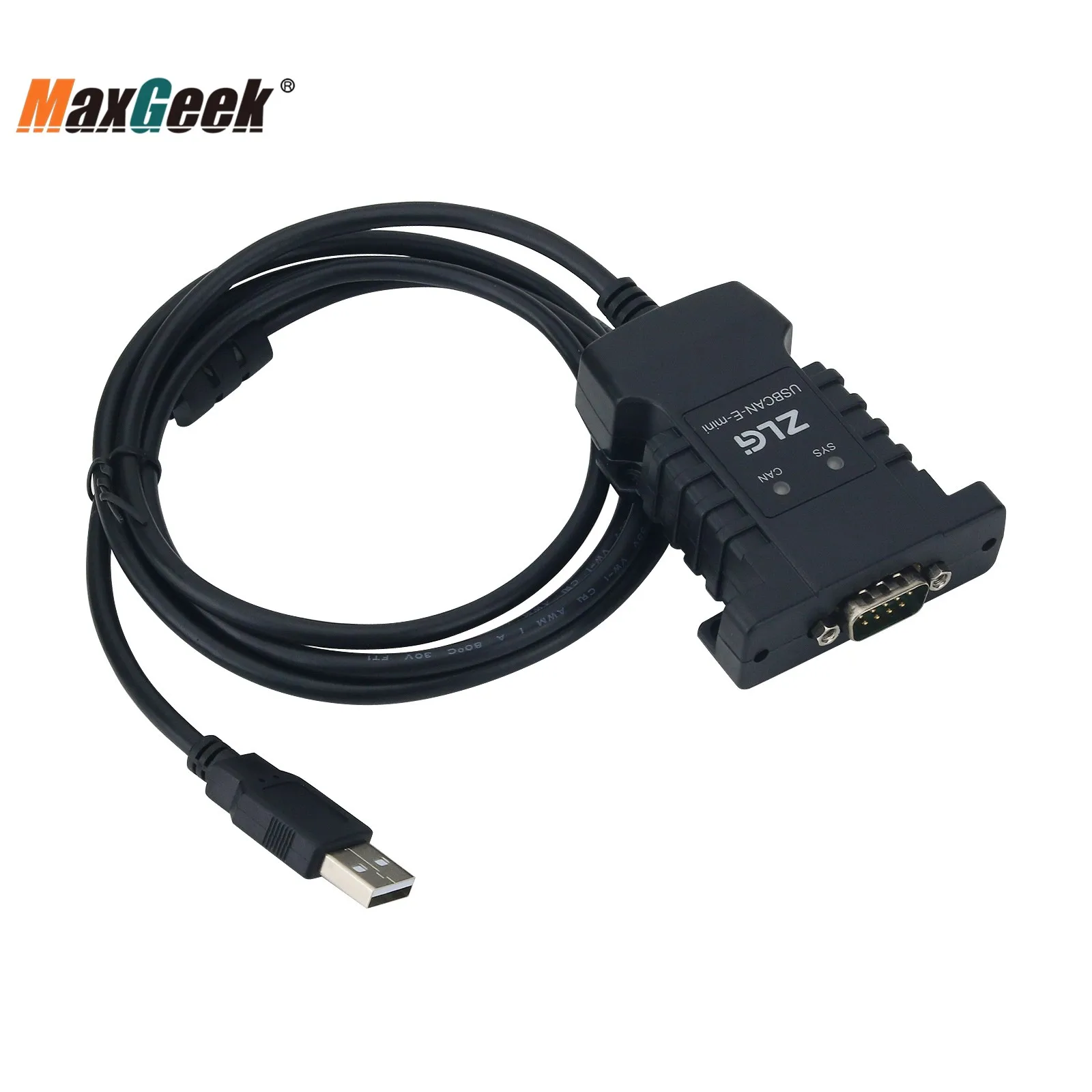 Maxgeek ZLG USBCAN-E-mini USB CAN Analyzer USB to CAN Adapter CAN Interface Card of High Performance