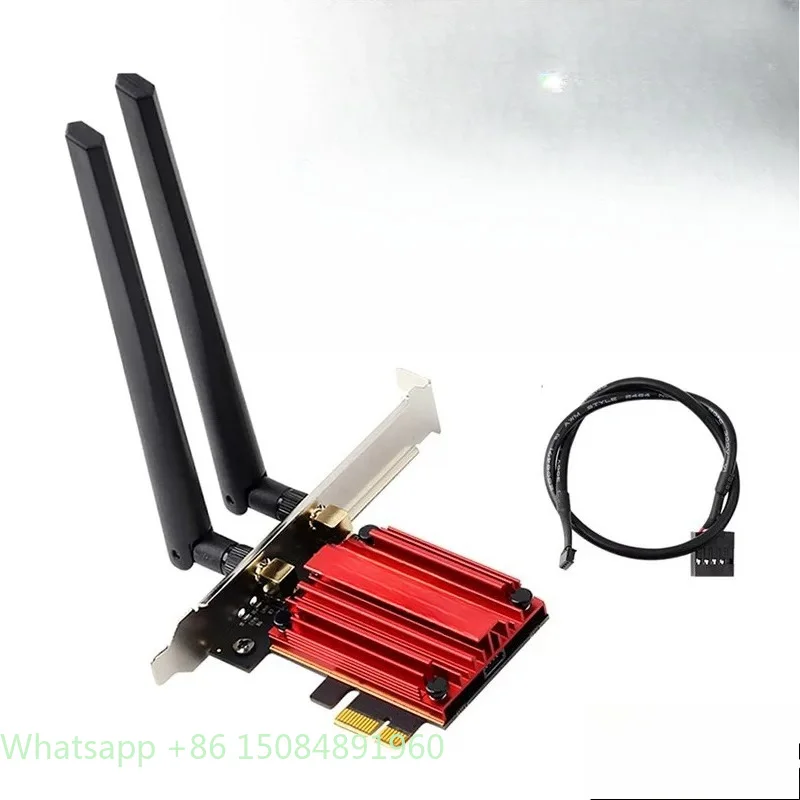PCI-E WiFi 7/6/5G Gigabit Wireless Network Card for Desktop PC