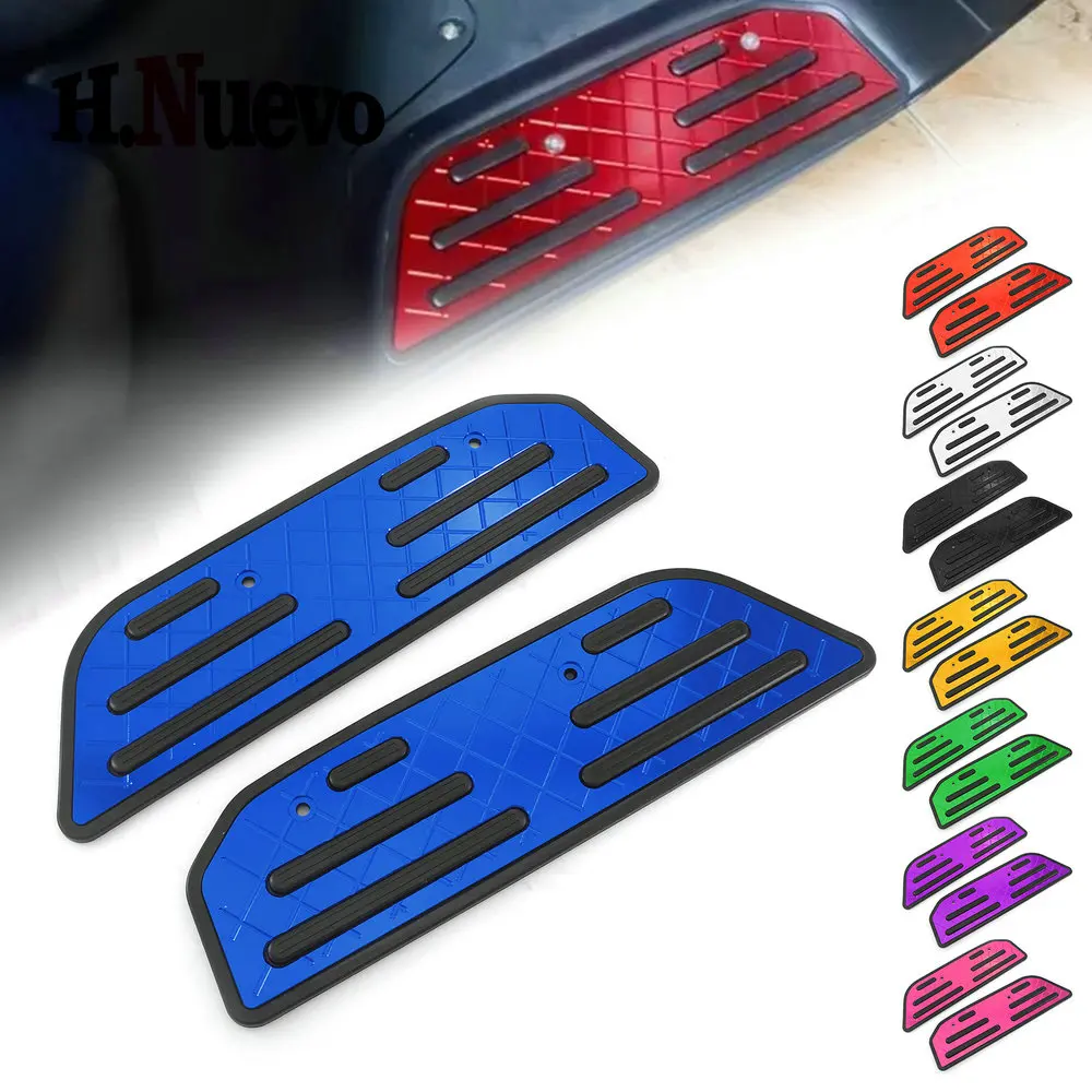 

Compaitible With HONDA Giorno125 Footrest Scooter Aluminum Rubber Footboard Matting Motorcycle Accessories